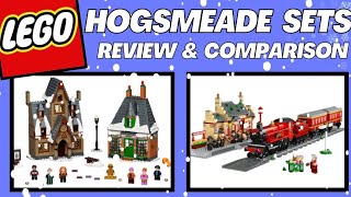 LEGO Harry Potter Hogsmeade Village amp Station Review [upl. by Iruy]