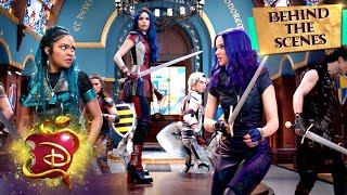 Night Falls⚔️  Behind the Scenes  Descendants 3 [upl. by Napas]