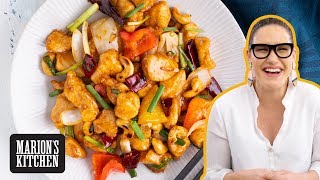 Make it BETTER than takeout Cashew Chicken Thai Style  Marions Kitchen [upl. by Bilac685]