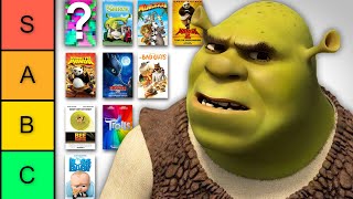 Ranking Every DreamWorks Movie [upl. by Einnig]