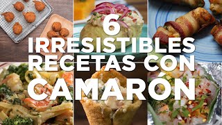 6 irresistibles recetas con camarón [upl. by Genevra]