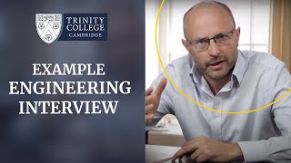 Example Cambridge Engineering Interview [upl. by Aliahkim538]