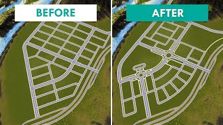 How to Turn a BORING Grid into an AMAZING Layout  Cities Skylines – Design and Manage S3E15 [upl. by Yllut243]