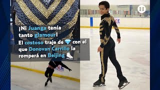 El glamuroso y COSTOSO traje de DONOVAN CARRILLO en BEIJING 2022 [upl. by Bomke]