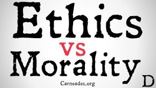 Ethics vs Morality Philosophical Distinctions [upl. by Haiel]