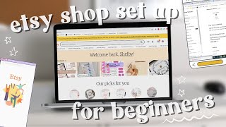 How to Set Up an Etsy Store for Your Digital Products Step By Step Tutorial [upl. by Midan]