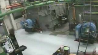 Boiler Explosion Surveillance Video [upl. by Attinahs]