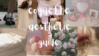 coquette aesthetic guide ♡ [upl. by Peta]