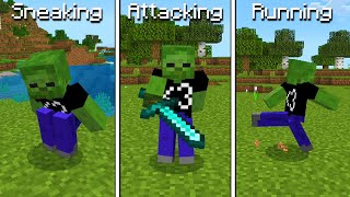 More Animations MOD For Minecraft Animations Addon [upl. by Pickar]