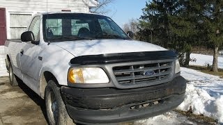 2000 Ford F150 42L V6 Work Truck Start Up and Tour [upl. by Odlanir]