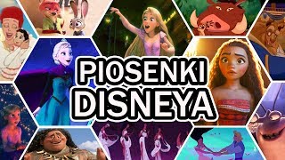 Top 30 Najpopularniejsze Piosenki z filmów Disneya [upl. by Elleiram888]