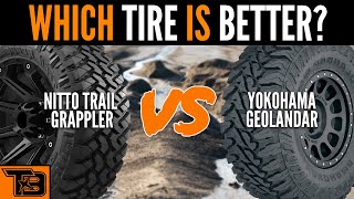 Nitto Trail Grappler vs Yokohama Geolandar [upl. by Ateuqirne]