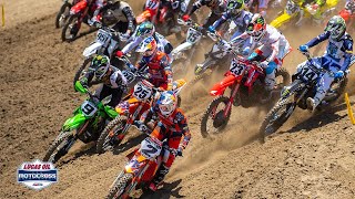 2021 Fox Raceway National  Pro Motocross Highlights [upl. by Ahcatan429]