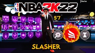 My 2K21 SLASHER BUILD is BACK but hes 57 nba 2k22 [upl. by Reggis]