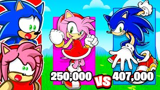 SONIC vs AMY Power Level Comparison [upl. by Catt68]