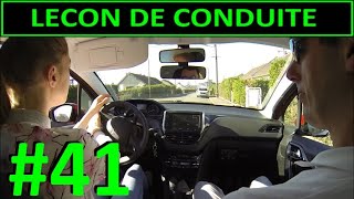 Leçon de conduite 41  Demitour [upl. by Merla933]