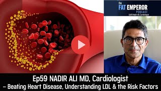 Ep 60 Nadir Ali MD Cardiologist Beating Heart Disease thru Understanding LDL and the Risk Factors [upl. by Cralg]