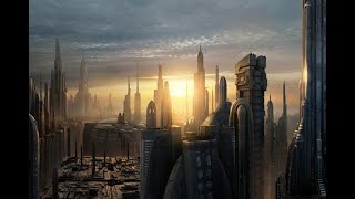 Star Wars Episode I  The Phantom Menace Planet Coruscant 4K ULTRA HD [upl. by Nareht171]