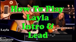 How to Play Layla on Guitar [upl. by Restivo698]