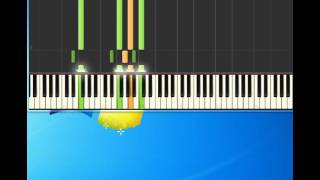 Meatloaf Bat Out Of Hell Piano tutorial by Synthesia [upl. by Ennaerb926]