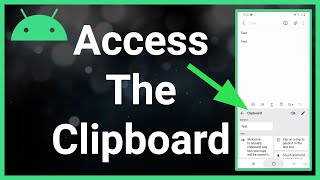 How To Find The Clipboard On Android [upl. by Enuj]