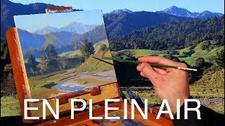 Painting En Plein Air  TOP TIPS for a successful scene [upl. by Alieka765]