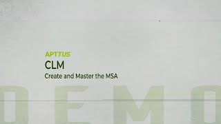 Apttus CLM Create and Master the MSA [upl. by Richelle]