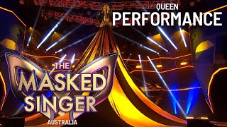 Queen’s Final Performance  The Masked Singer Australia [upl. by Oinotnaocram]