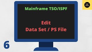 Edit PS in TSOISPF  Mainframe TSOISPF Tutorial  Part 6 [upl. by Schuster]