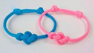 TUTORIAL COMO HACER UNA PULSERA INFINITA FACIL [upl. by Hairahs526]