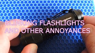 ANNOYING BLINKING FLASHLIGHTS AND HOW TO FIX [upl. by Emily77]