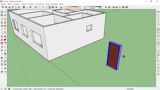 Aula 5  Inserindo Portas Curso Sketchup [upl. by Vickey254]