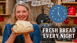 Easy Fresh Bread Every Night in 5 Minutes [upl. by Enelcaj]