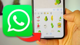 Como CREAR STICKERS de WhatsApp en iPhone  Usa Stickers Animados 👍 [upl. by Stormi]