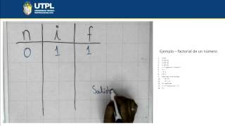 UTPL PRUEBAS DE ESCRITORIO INFORMÁTICALÓGICA DE LA PROGRAMACIÓN [upl. by Aileme]