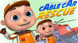 Cable Car Rescue Single Episode  Zool Babies Series  Videogyan Kids Shows  Cartoon Animation [upl. by Ycnaf]