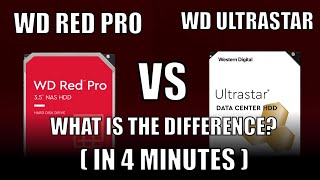 WD Red Pro vs UltraStar Hard Drives in 4 MINUTES [upl. by Ellenod683]