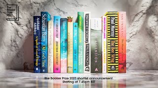 The Booker Prize 2023 Shortlist Announcement [upl. by Gerty]