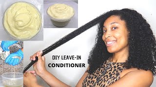 La Recette De Ma Crème Capillaire Pour La Pousse Des Cheveux  DIY [upl. by Eirb]