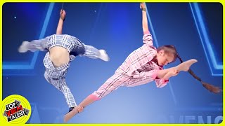 Kid Dancers MOVE JUDGES TO TEARS with EMOTIONAL AERIAL DANCE Performance [upl. by Arron]