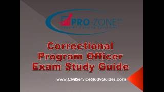 Correctional Program Officer Exam Study Guide [upl. by Ateekal]