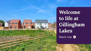 Taylor Wimpey  Welcome to life at Gillingham Lakes [upl. by Otsirc69]