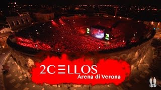 2CELLOS  Thunderstruck Live at Arena di Verona [upl. by Ayvid]