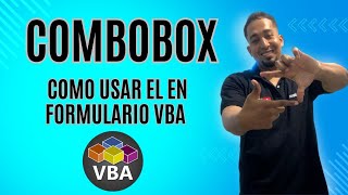 Como usar el Combobox en el formulario VBA en Excel Cap 8 sepamosexcel sepamosexcelvba combobox [upl. by Goody]