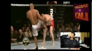 ULTIMATE REACTIONUFC 141 ALISTAIR OVEREEM VS BROCK LESNAR FULL FIGHT [upl. by Yhprum]