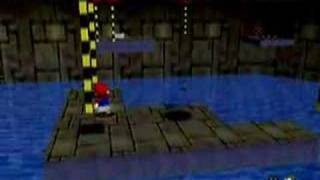 Super Mario 64 Walkthrough PoleJumping For Red Coins [upl. by Ahouh]