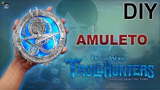 Como fazer o Amuleto Mágico DIY TROLLHUNTERS NETFLIX [upl. by Kciredorb954]