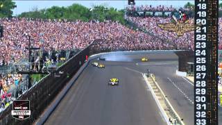 2014 Indy 500 Race Highlights [upl. by Eintirb]