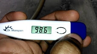 Digital Thermometer Celsius C° to Fahrenheit F°  unboxing  how to use [upl. by Itirahc]