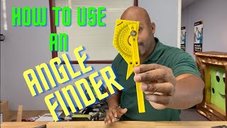 HOW TO USE AN ANGLE FINDER [upl. by Kistner]